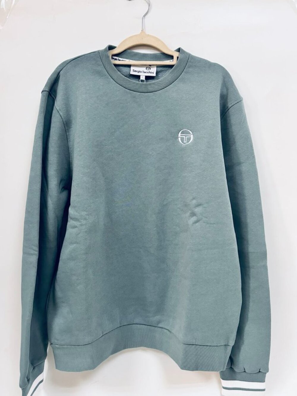 Sergio Tacchini Men's Pullover Athletic Tops fashion Sweatshirt